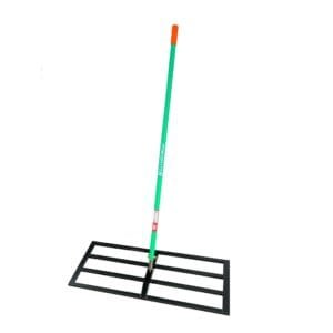 MASTERFINISH 1000mm Wide 1.5m Aluminium Soil Spreader MF-TSS