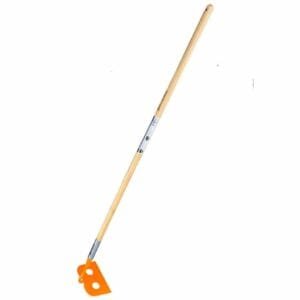 MASTERFINISH 230mm 1.6M Timber Handle Mortar Hoe MFHOE-L